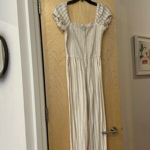 Abercrombie linen jumpsuit / never worn